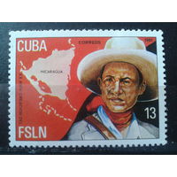 Куба 1981 Карта Никарагуа, Сандинистский народный фронт**
