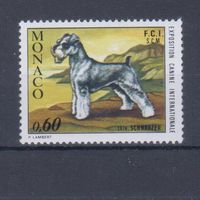 [1395] Монако 1974. Фауна.Собака. Одиночный выпуск MNH