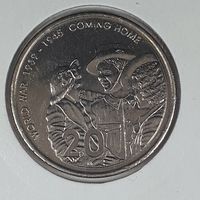 Австралия 20 центов 2005 60 лет со дня окончания Второй Мировой войны