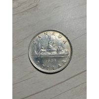 Канада 1 доллар 1936  г.