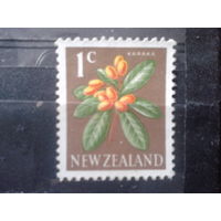 Новая Зеландия 1967 Цветы*