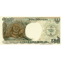 Индонезия 500 рупий образца 1992(1998) года UNC p128g