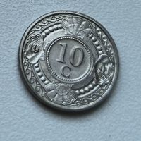 Нидерландские Антильские острова 10 центов, 1991  4-4-33