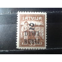 Латвия 1920, Стандарт надпечатка*