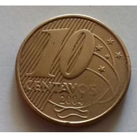 10 сентаво, Бразилия 2004 г.