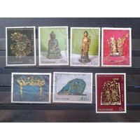 КНДР 1977 Буддийские реликвии 5-12 века Полная серия