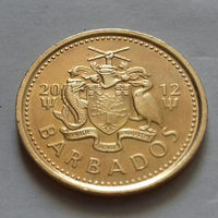 5 центов, Барбадос 2012 г., AU