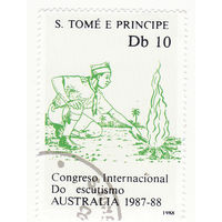 Международный слет бойскаутов, Австралия, 1987-88 годы  1988 год Сан-Томе и Принсипи