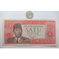 Werty71 Индонезия 1 рупия 1964 банкнота