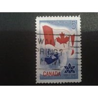 Канада 1967 гос. флаг
