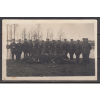 Военные Униформа Армия до 1940 г Латвия Почтовая Карточка Фотооткрытка Открытка Фото 1 шт