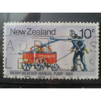 Новая Зеландия 1977 Пожарник