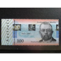Германия 1996 ботаник, исследователь Австралии** Михель-1,2 евро