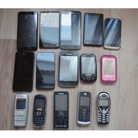 Мобильные телефоны 15 штук в ремонт.