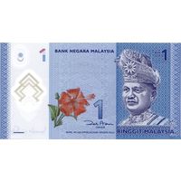Малайзия 1 ринггит образца 2011 года UNC p 51a