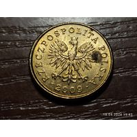 Польша 1 грош 2009
