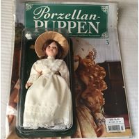 Кукла Коллекционная с журналом Германия фарфор 70-е г