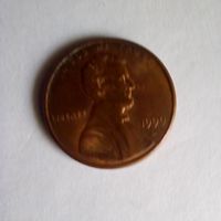 1 цент США 1999 г