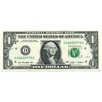 1 доллар США 2009 D