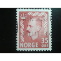 Норвегия 1956 король Хаакон 7