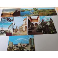 8 чистых открыток Кубы