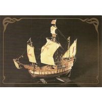 Корабль Колумба "Санта-Мария". Из истории мореплавания, 1988