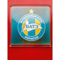 Магнит - Логотип - Футбольный Клуб - "БАТЭ" Борисов - Размеры: 6/6 см.