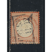 Германия Имп 1872 Герб Большой щит Зона марки Стандарт #21