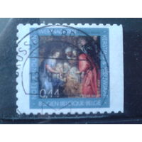 Бельгия 2004 Рождество, живопись Рубенса, марка из буклета
