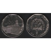 Куба km576.2 10 центаво 1999 год (f