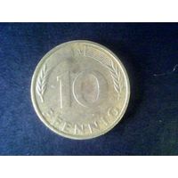 Монеты.Европа.Германия 10 Пфеннинг 1994.