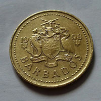 5 центов, Барбадос 1998 г.