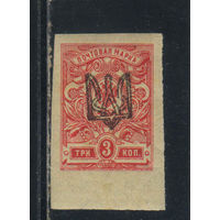 Гражданская война Украина Держава Скоропадский 1918 Надп герба Трезубец Стандарт Одесса тип I Абкляч #31**