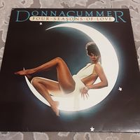 DONNA SUMMER - 1977 - FOUR SEASONS OF LOVE (GERMANY) LP + POSTER CALENDAR