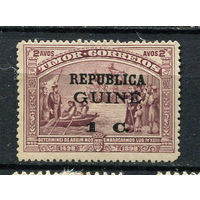 Португальские колонии - Гвинея - 1913 - Надпечатка REPUBLICA GUINE и нового номинала на марках Тимора 1C на 2A - [Mi.122] - 1 марка. Чистая без клея.  (LOT ET20)-T10P5