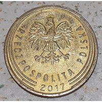 Польша 5 грошей, 2017 (15-8-3)