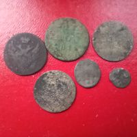 Монеты всякие серебро медь