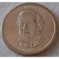 США 1 доллар 2010 (P) Миллард Филлмор 13-й Президент #1