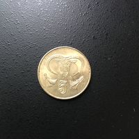 Кипр, 5 центов 2004