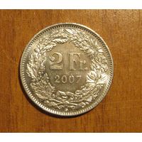 Швейцария - 2 франка - 2007