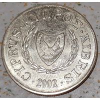 Кипр 10 центов, 2002 (14-14-31)