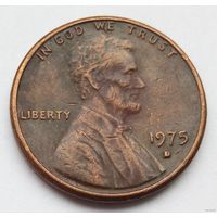 1 цент 1975 D