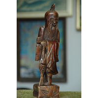 Статуэтка из дерева  " Монах "   30,5 см