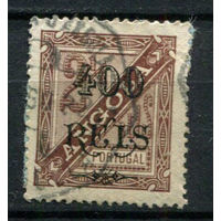 Португальские колонии - Ангола - 1902 - Надпечатка 400 REIS на 2 1/2R - [Mi.72] - 1 марка. Гашеная.  (Лот 79AN)