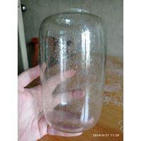 Плафон, ваза пузыри в стекле