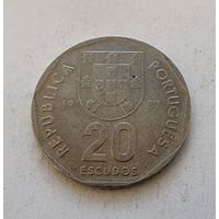 Португалия 20 эскудо, 1987