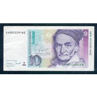 Германия 10 марок 1993 год.