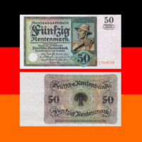 [КОПИЯ] Германия 50 рентенмарок 1925г. водяной знак