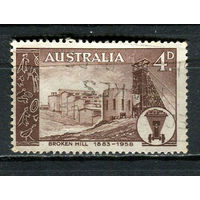 Австралия - 1958 - 75 лет со дня основания Брокен Хилла - [Mi. 285] - полная серия - 1 марка. Гашеная.  (Лот 17EZ)-T25P1