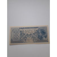ИНДОНЕЗИЯ 1 рупия 1956 год/ нечастая/